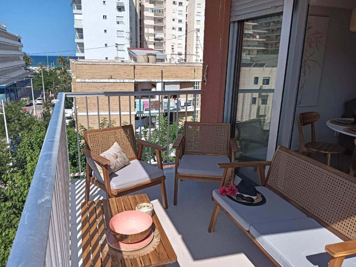 Apartamento Alejandro Gandia Playa Con Vistas Al Mar, Parking! Playa de Gandia Exteriér fotografie