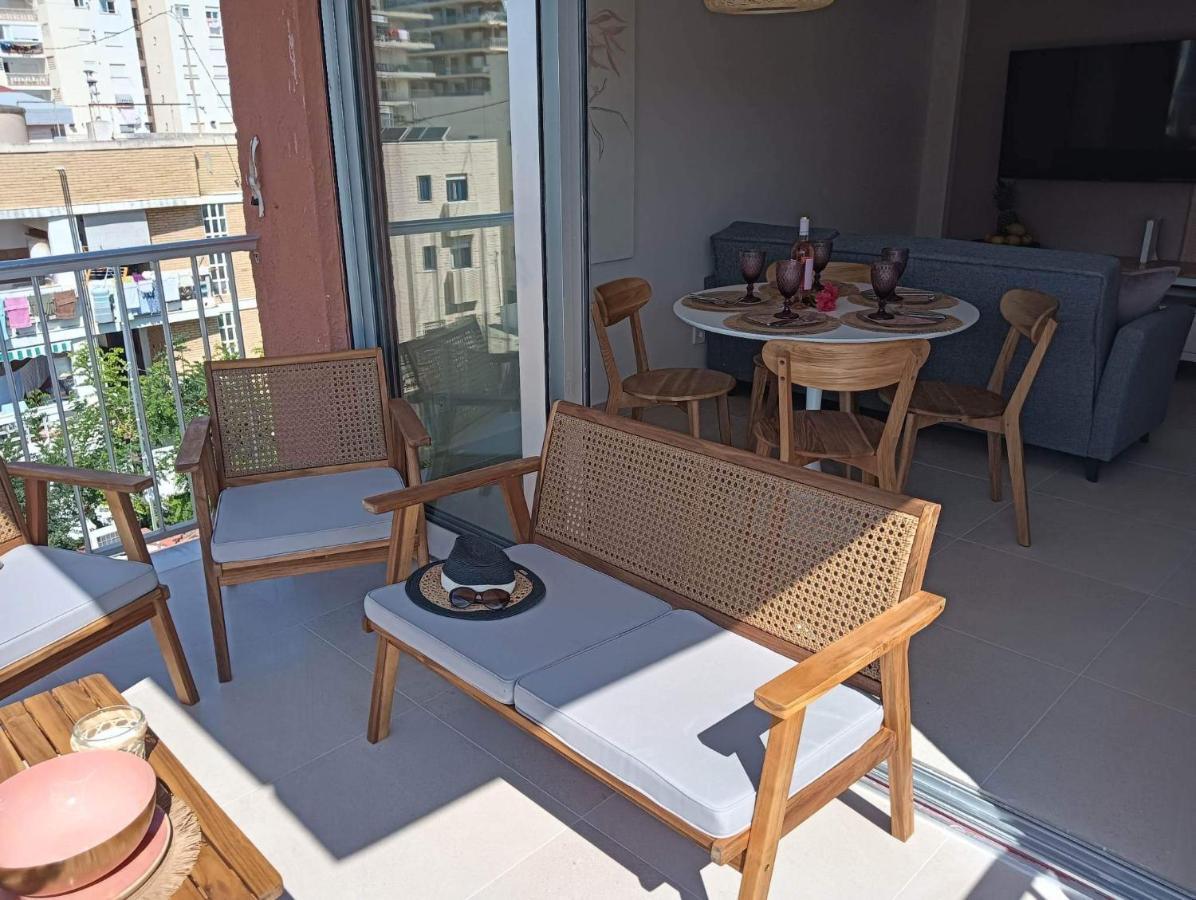 Apartamento Alejandro Gandia Playa Con Vistas Al Mar, Parking! Playa de Gandia Exteriér fotografie