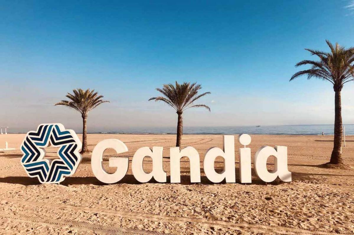 Apartamento Alejandro Gandia Playa Con Vistas Al Mar, Parking! Playa de Gandia Exteriér fotografie